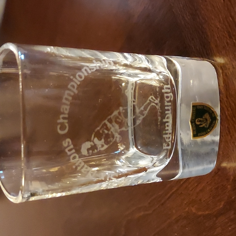 Burns Crystal Traditional Dram Glass